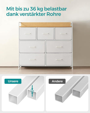7-Drawer Fabric Cabinet - Karrari