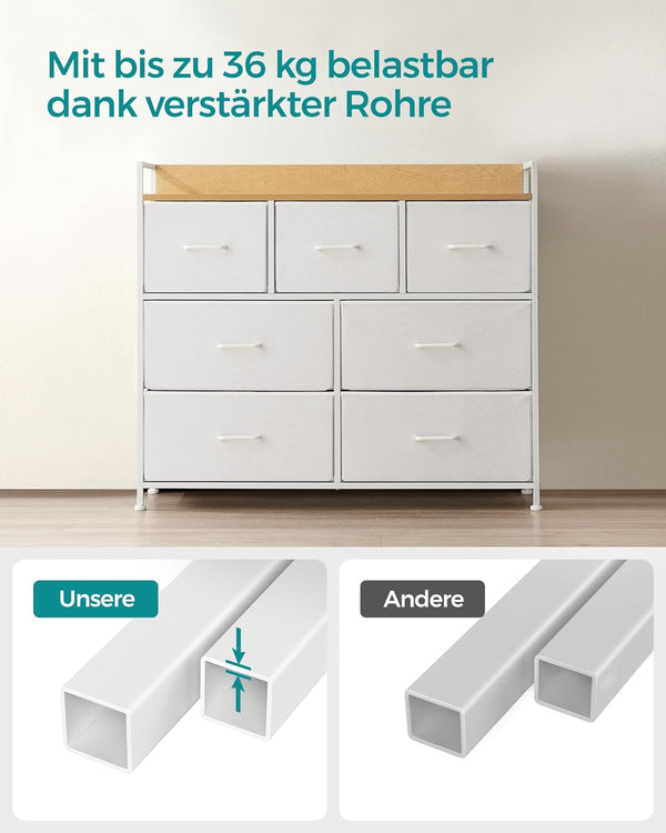 7-Drawer Fabric Cabinet - Karrari