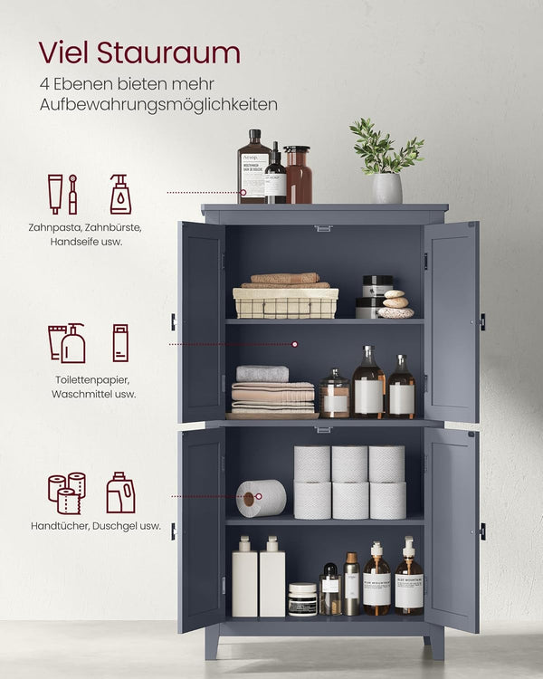 4-Door Bathroom Storage Unit - Karrari