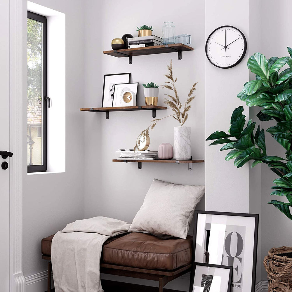 Set of 2 Floating Wall Shelves - Karrari