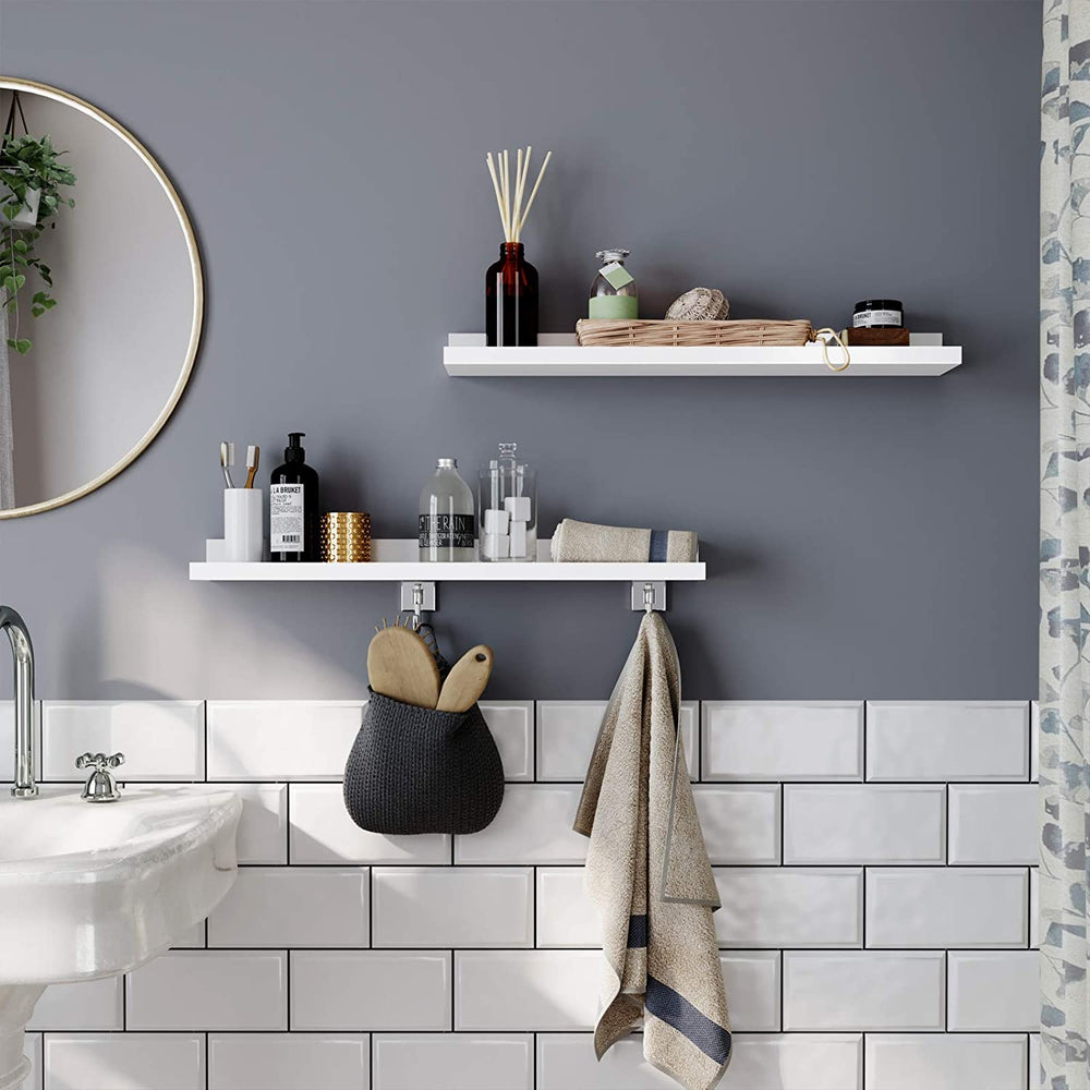 Set of 2 Floating Wall Shelves - Karrari