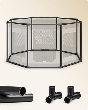 Oxford Fabric Octagon Dog Playpen (Storage Bag) - Karrari