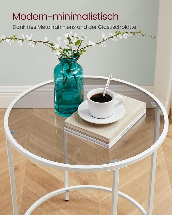 Glass Top Coffee Table - Karrari