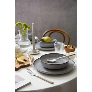 Dinner Set (18 Pieces) Grey