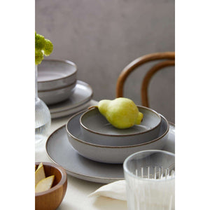 Dinner Set (18 Pieces) Grey