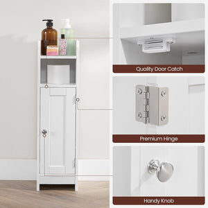 Small Corner Bathroom Floor Cabinet - Karrari