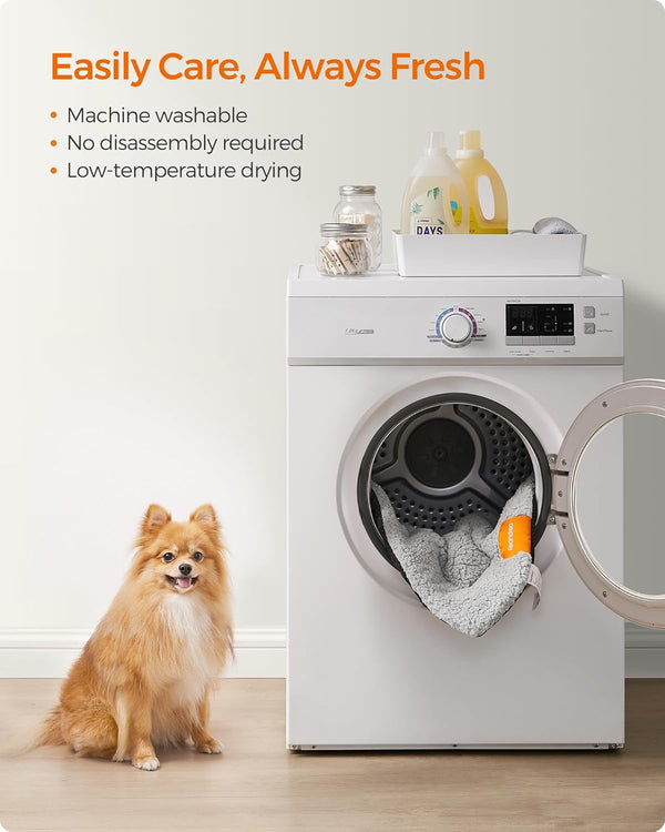 Warm Dog & Cat Bed with Blanket (Washable, Non-Slip) - Karrari