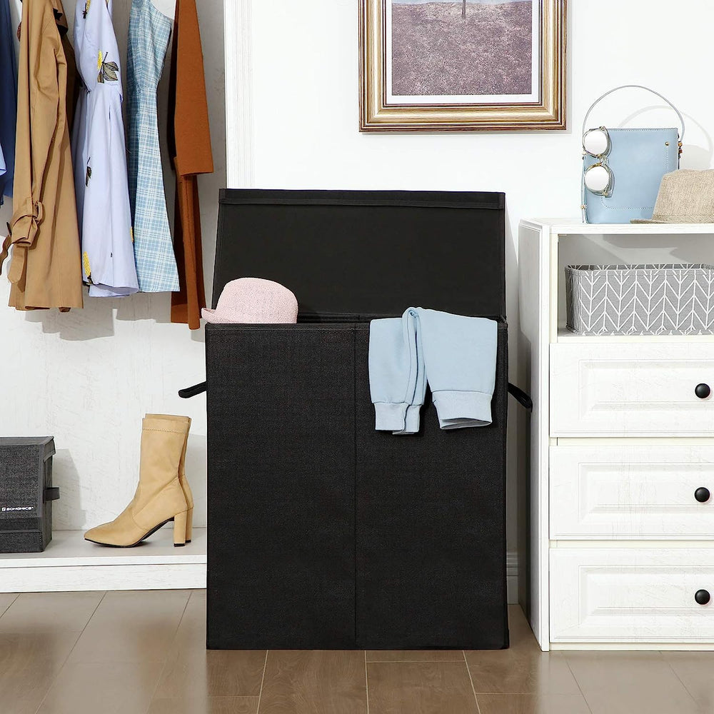 142L Laundry Basket with Compartments - Karrari