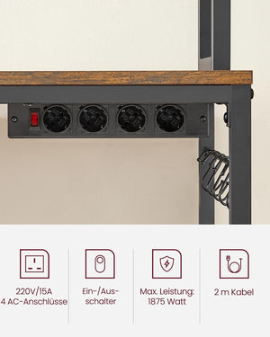 Kitchen Shelf with Sockets - Karrari
