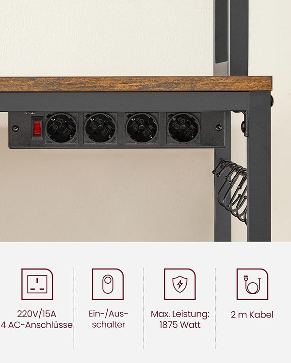 Kitchen Shelf with Sockets - Karrari