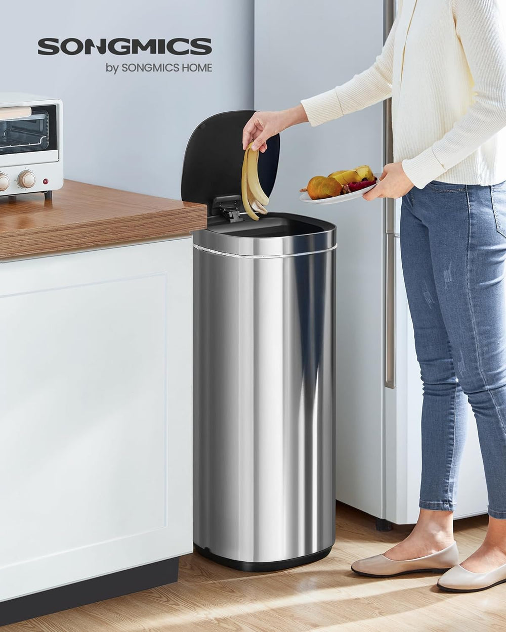 13 Gallon Motion Sensor Kitchen Trash Can - Karrari