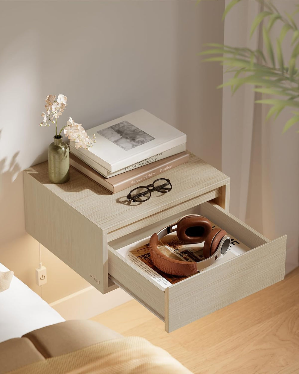 2-Piece Wall-Mounted Bedside Tables - Karrari