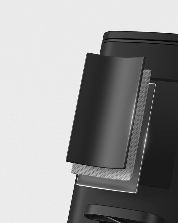 8L Steel Bathroom Bin with Soft Close Lid