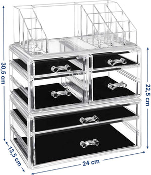 Acrylic Makeup Storage Box - Karrari