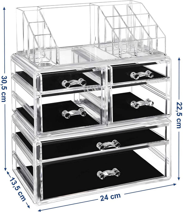 Acrylic Makeup Storage Box - Karrari