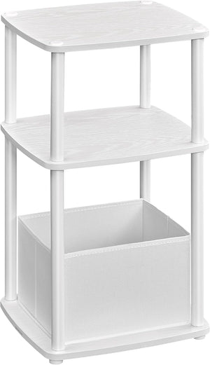 3-Tier Side Table with Basket - Karrari