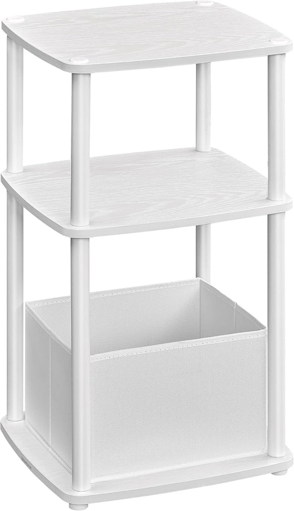 3-Tier Side Table with Basket - Karrari