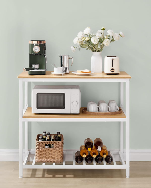 3-Tier Industrial Kitchen Island - Karrari