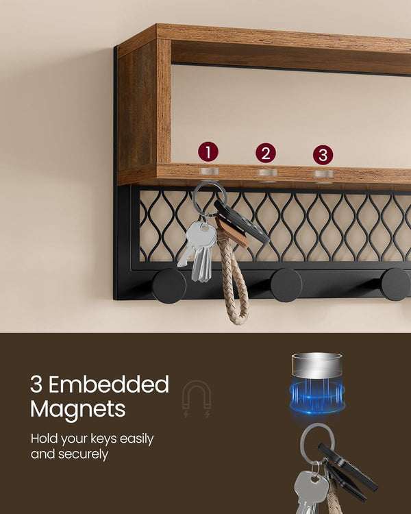 Coat Rack & Shoe Bench Set – Dot Hooks, 2-Tier Rack - Karrari