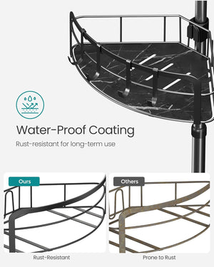Extendable Corner Shower Shelf