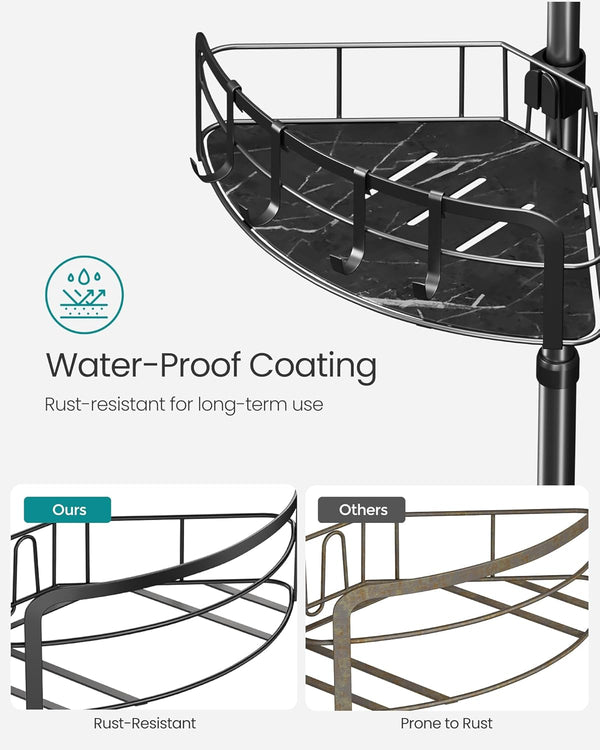 Extendable Corner Shower Shelf