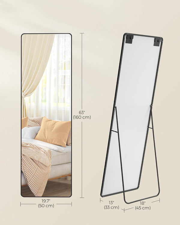 Full Length Floor Mirror with Stand - Karrari
