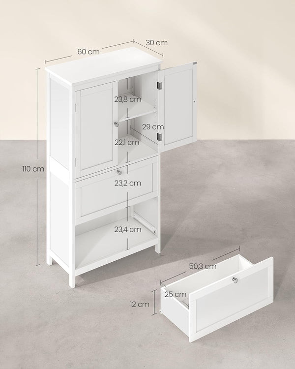 Storage Cabinet with Doors & Drawers - Karrari