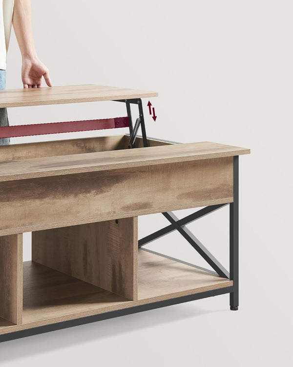 Lift-Top Storage Coffee Table - Karrari