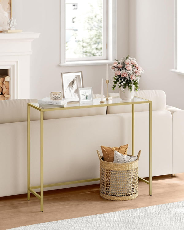 Light Gold Console Table - Karrari