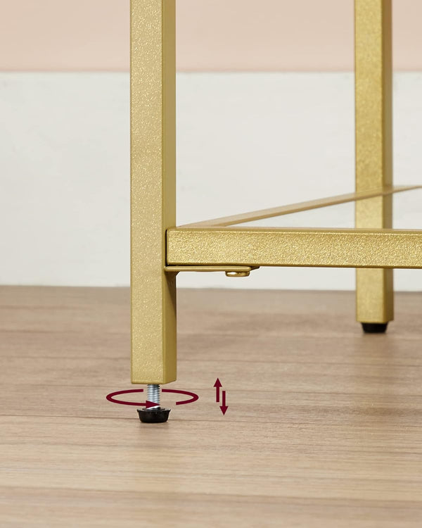 Modern Gold Console Table - Karrari