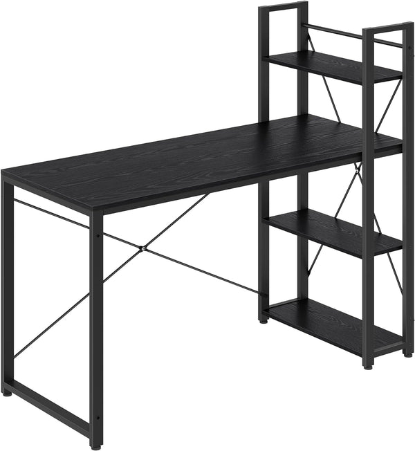 Computer Desk with Storage Shelves on Reversible - Karrari