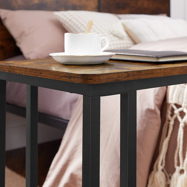 C-Shaped Rolling Side Table - Karrari