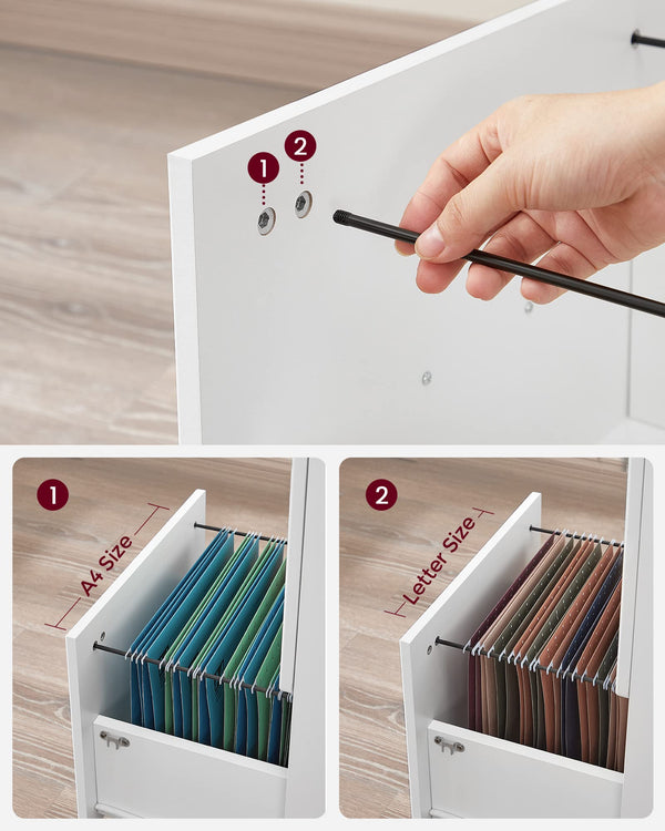 2-Drawer Filing Cabinet - Karrari