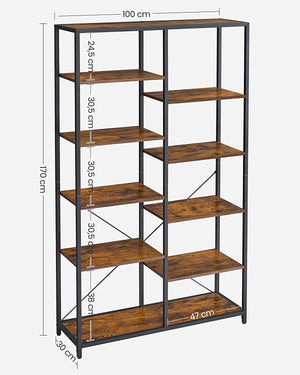 5-Tier Storage Bookshelf - Karrari