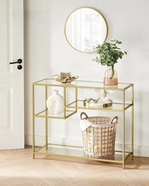 Modern Gold Console Table - Karrari