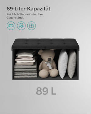 Foldable Storage Ottoman Bench - Karrari