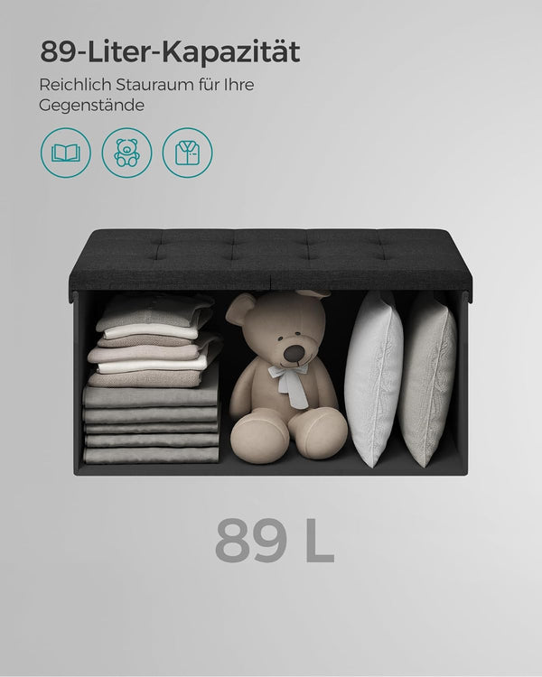 Foldable Storage Ottoman Bench - Karrari