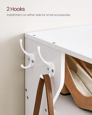 Slim 6-Tier Shoe Rack (Storage for Small Spaces) - Karrari