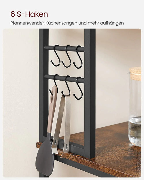 6-Tier Kitchen Storage Rack Shelf