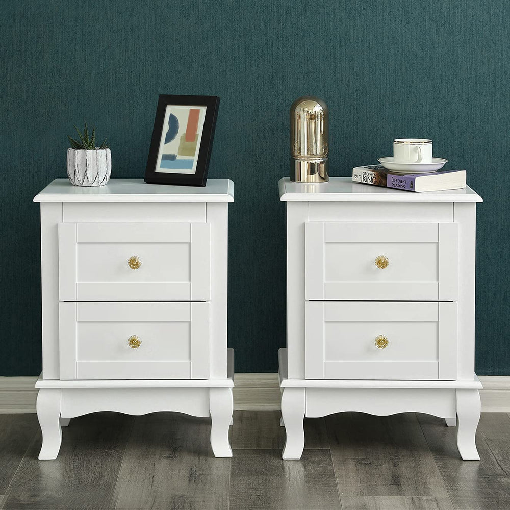 Set of 2 Bedside Tables with Drawers - Karrari