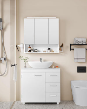 Bathroom Vanity Unit for Sink – Drawers & Storage - Karrari