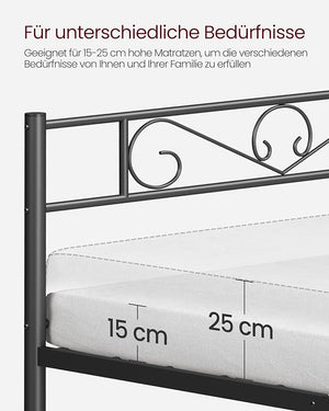Double Metal Bed Frame - Karrari