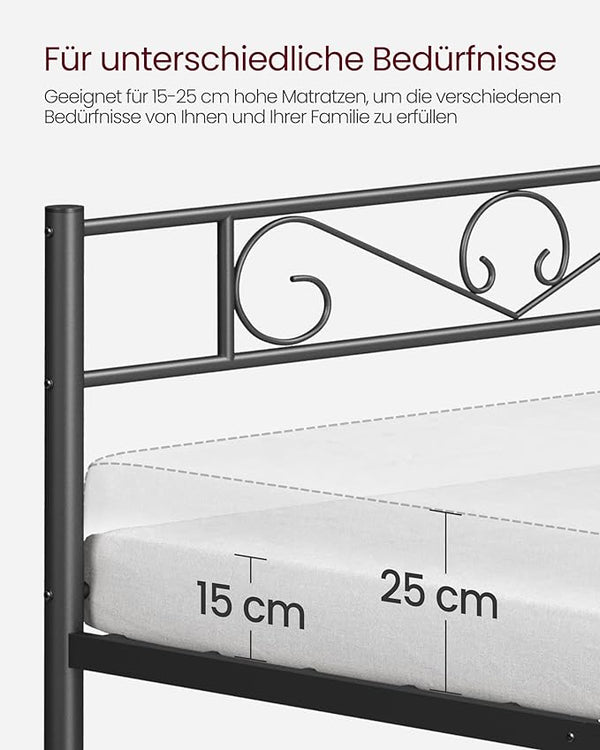 Double Metal Bed Frame - Karrari