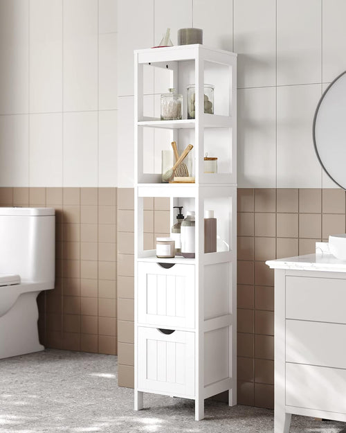 Tall Bathroom Floor Cabinet