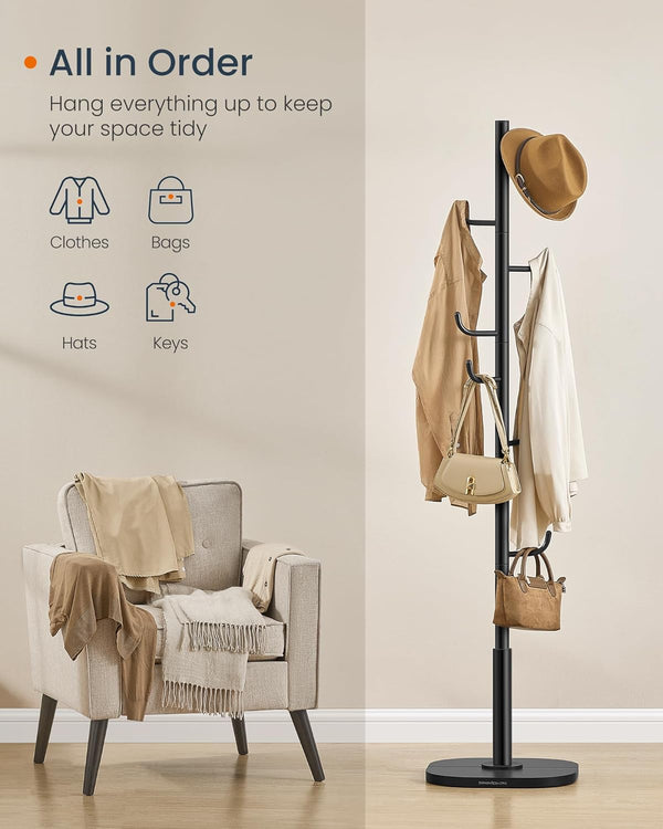 Tree Coat Rack - 8 Hooks - Karrari