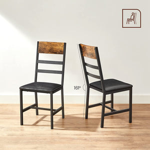 Ergonomic Dining Chairs (set of 2) - Karrari
