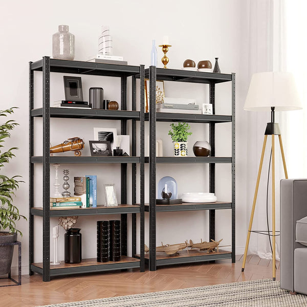 Industrial Shelving Unit – 5 Adjustable Shelves (30x75x150cm) - Karrari