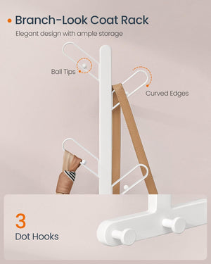 Wall-Mounted Coat Rack - 7 Hooks - Karrari