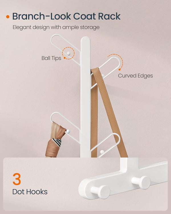 Wall-Mounted Coat Rack - 7 Hooks - Karrari