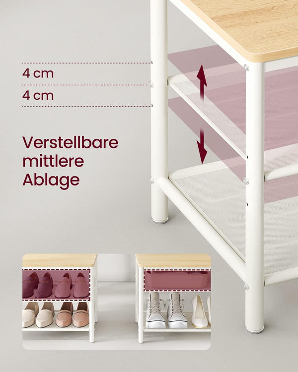 Coat Rack with Mirror & Bench - Karrari